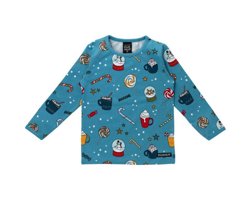 Villervalla Langarmshirt Winter Unisex Kinder Pullover, Sweatshirt, Pulli, Shirt, Longsleeve Villervalla Langarmshirt Winter Unisex Kinder Pullover, Sweatshirt, Pulli, Shirt, Longsleeve von Villervalla