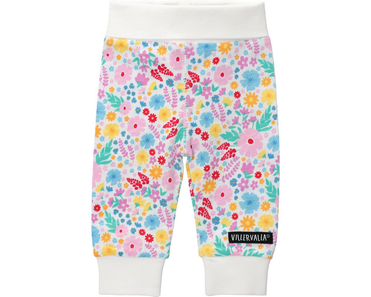 Villervalla Leggings Blume Unisex Kinder (1-tlg) Jogginghose, Sportbekleidung, Tights, Sporthose, Sportswear von Villervalla