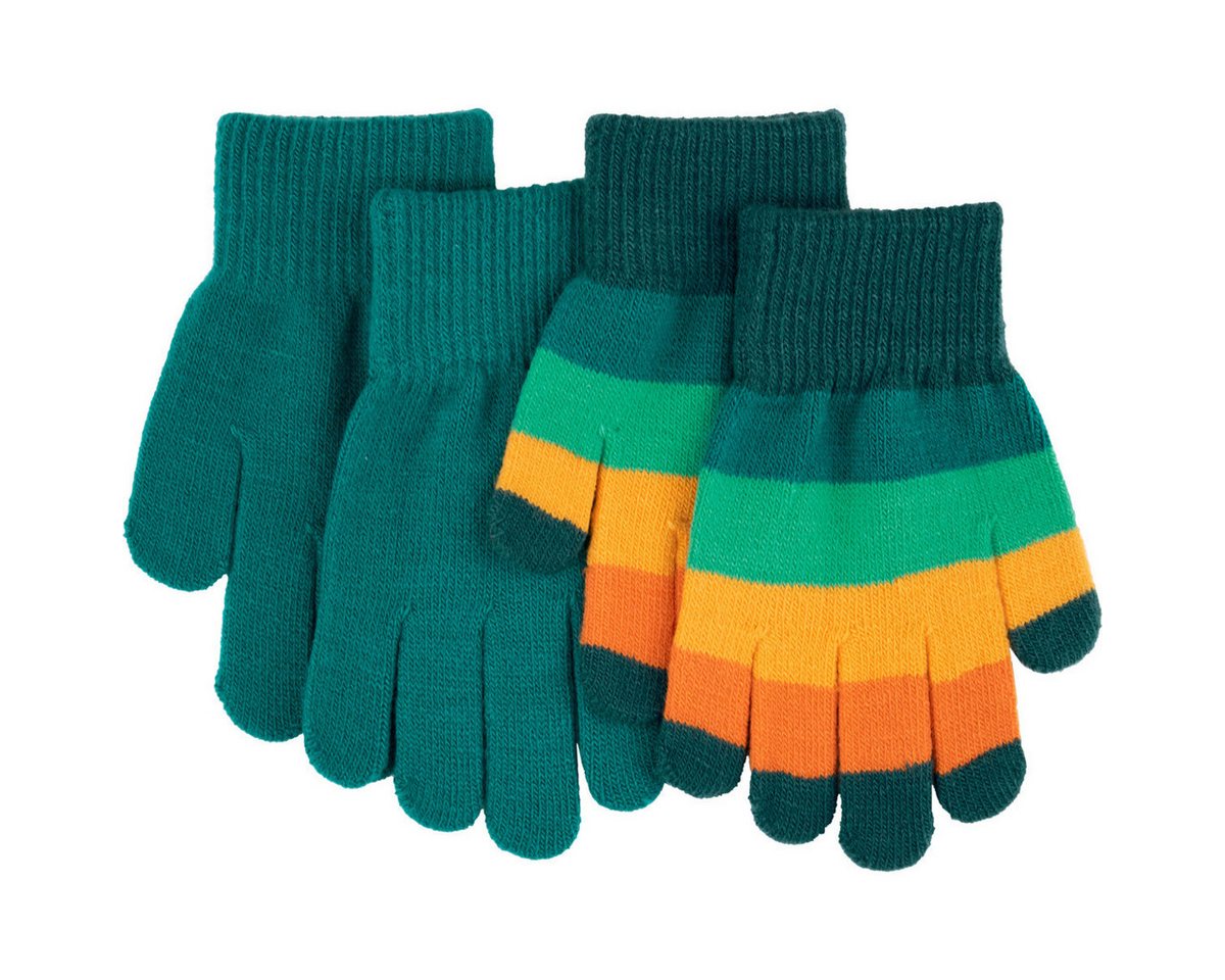 Villervalla Multisporthandschuhe Basic Streifen Unisex Kinder von Villervalla