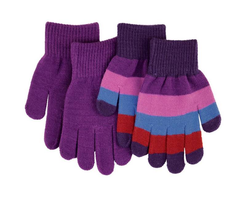 Villervalla Multisporthandschuhe Basic Streifen Unisex Kinder von Villervalla