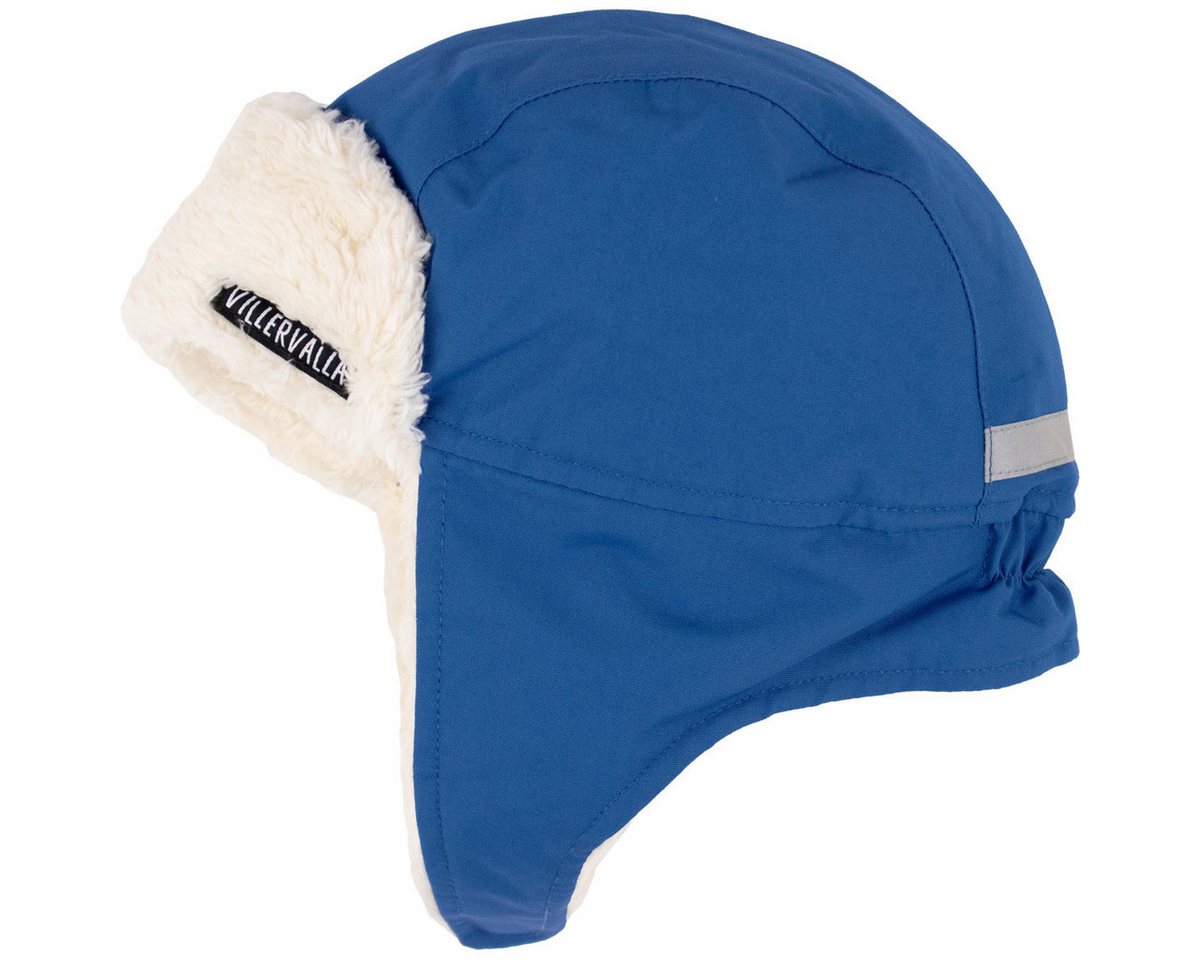 Villervalla Ohrenmütze Streifen Unisex Kinder (1-St) Ohrenmütze, Wintermütze, Fliegermütze, Thermomütze, Skimütze von Villervalla