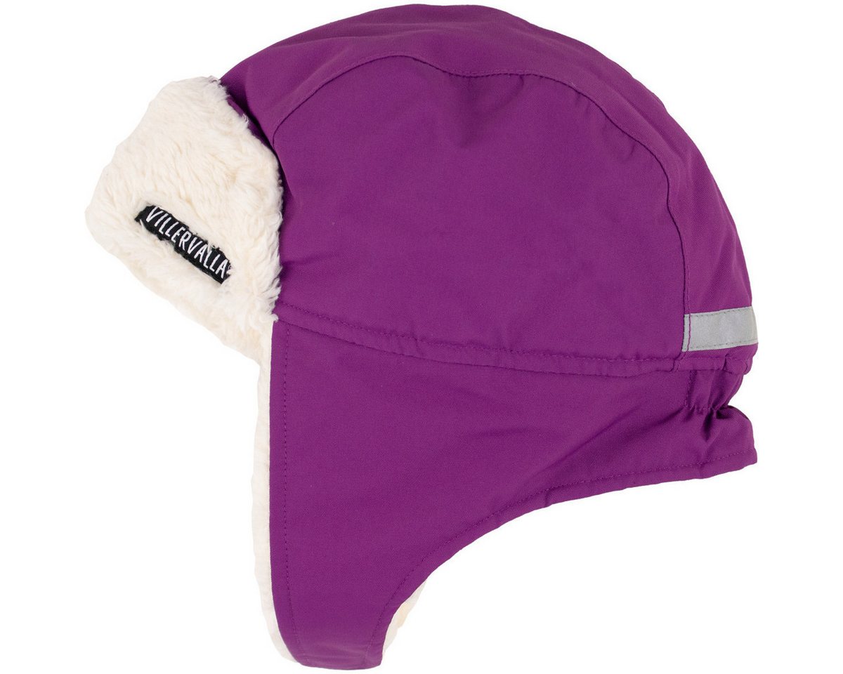 Villervalla Ohrenmütze Streifen Unisex Kinder (1-St) Ohrenmütze, Wintermütze, Fliegermütze, Thermomütze, Skimütze von Villervalla