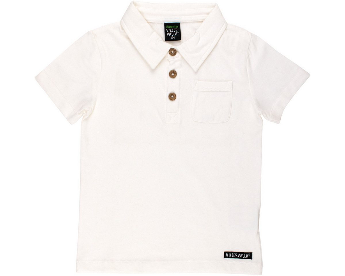 Villervalla Poloshirt Basic Unisex Kinder T-Shirt, Shirt, Polo, Polohemd, Kragenshirt von Villervalla