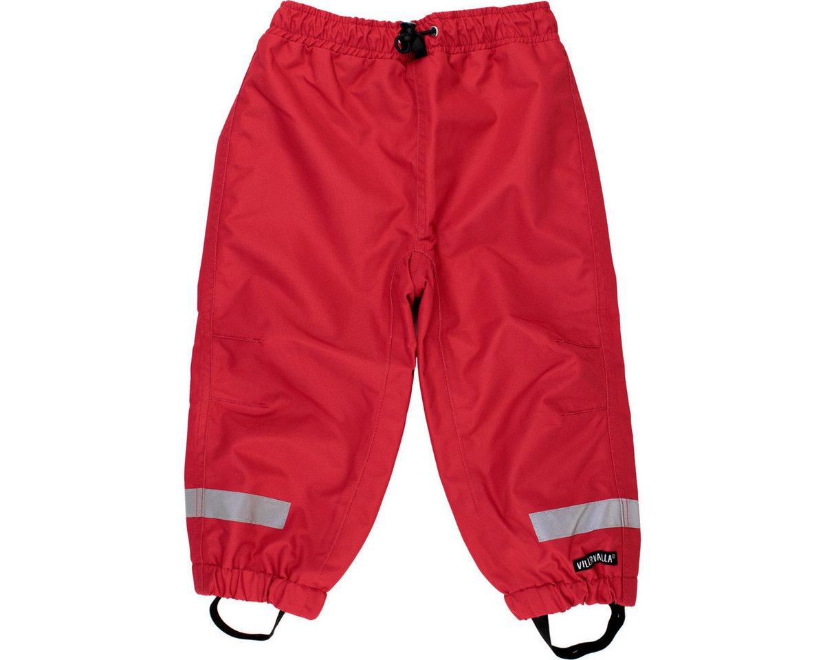 Villervalla Regen- und Matschhose Basic Unisex Kinder Regenmantel, Kapuze, Jacket, Anorak, Regenbekleidung von Villervalla