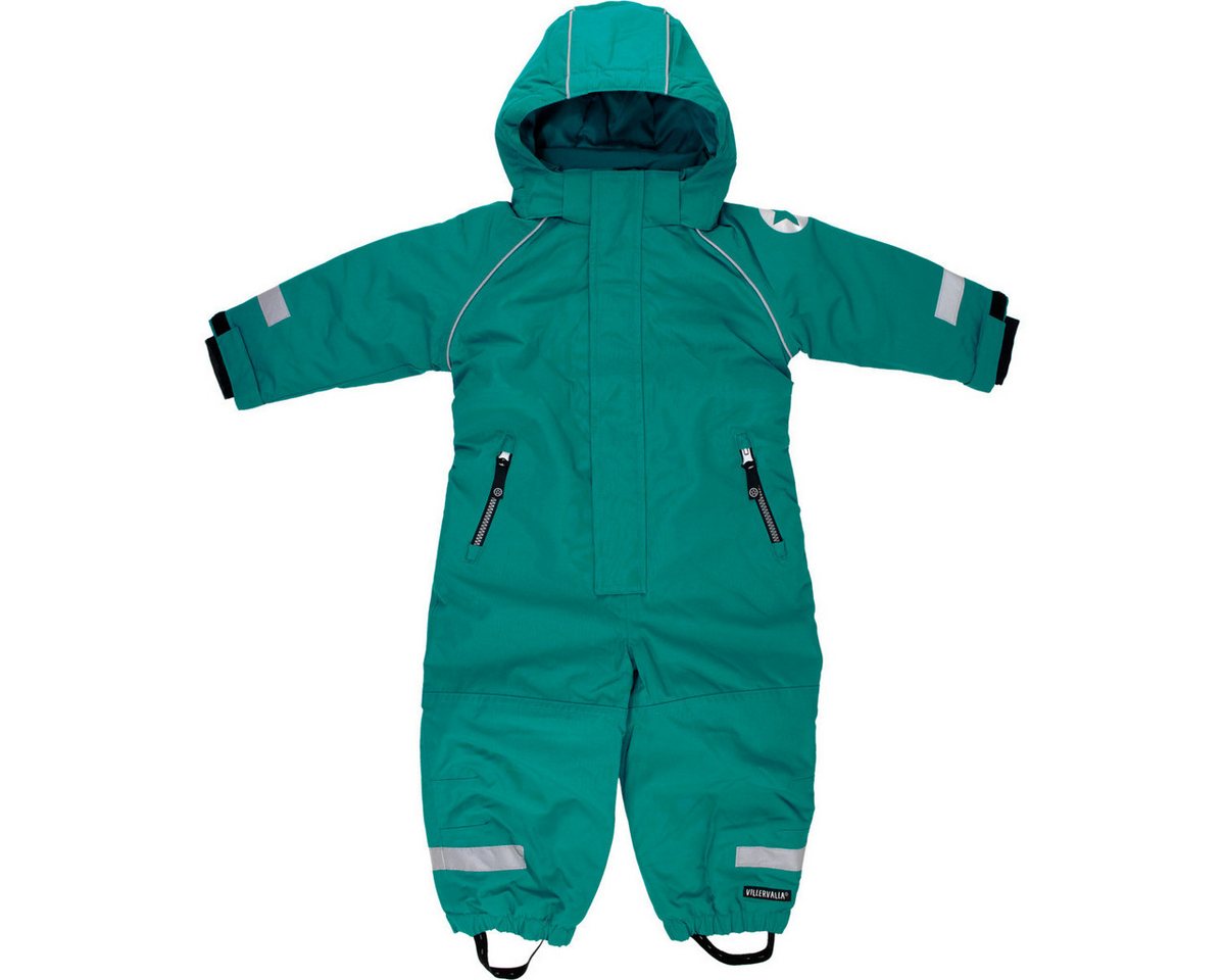 Villervalla Schneeoverall Sterne Unisex Kinder Skianzug, Winteranzug, Winteroverall, Winteranzug, Skioverall von Villervalla