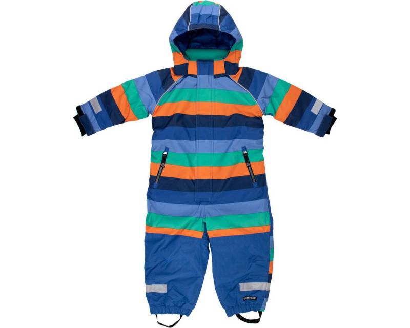 Villervalla Schneeoverall Streifen Unisex Kinder Skianzug, Winteranzug, Winteroverall, Winteranzug, Skioverall von Villervalla