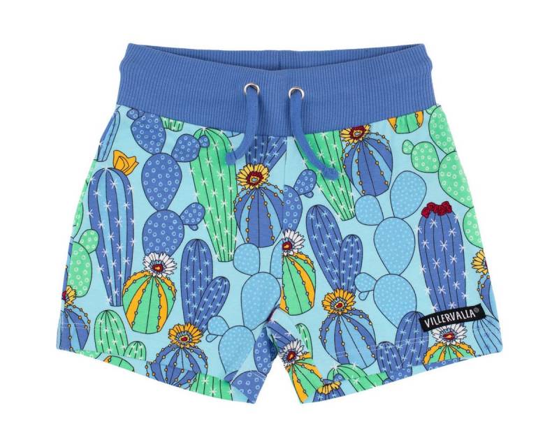 Villervalla Shorts Kaktus Unisex Kinder (1-tlg) kurze Hose, Bermuda, Sporthose, Sommer Hose, Freizeithose von Villervalla