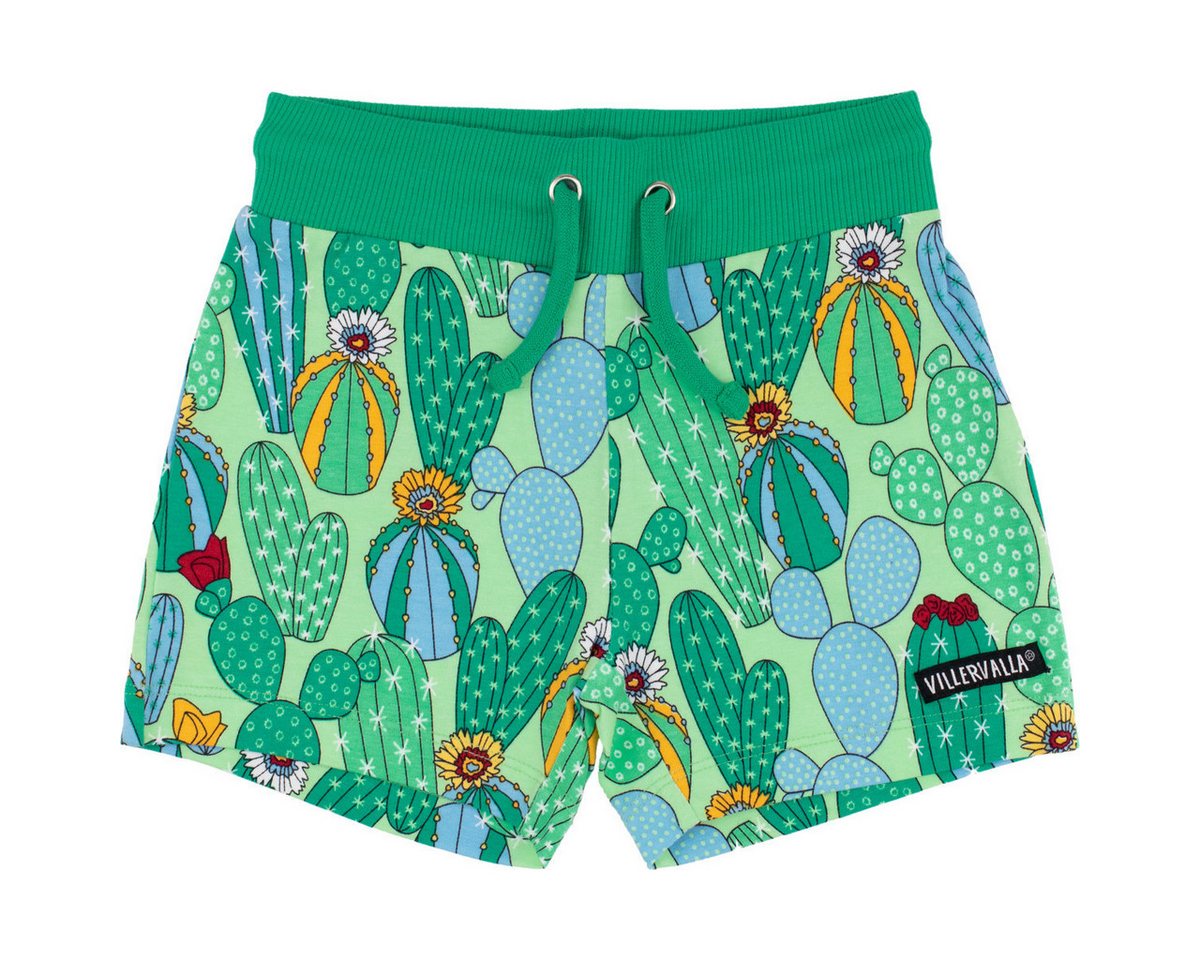 Villervalla Shorts Kaktus XT Unisex Kinder (1-tlg) kurze Hose, Bermuda, Sporthose, Sommer Hose, Freizeithose von Villervalla