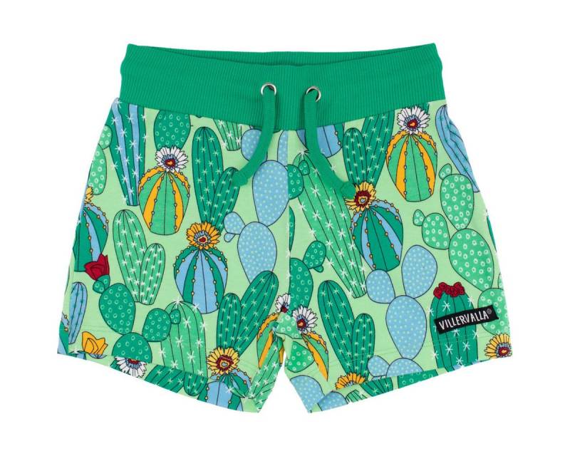 Villervalla Shorts Kaktus Unisex Kinder (1-tlg) kurze Hose, Bermuda, Sporthose, Sommer Hose, Freizeithose von Villervalla