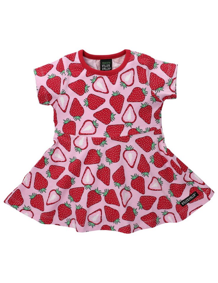 Villervalla Sommerkleid Kleid Erdbeeren (1-tlg) von Villervalla
