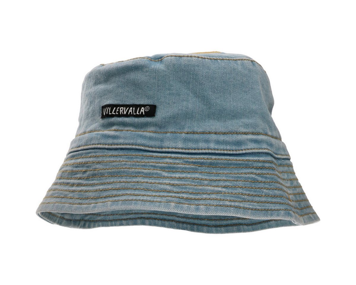 Villervalla Sonnenhut Light Wash Unisex Kinder (1-St) Kopfbedeckung, Sommerhut, Strandhut, Sonnenschutz, Sommer von Villervalla