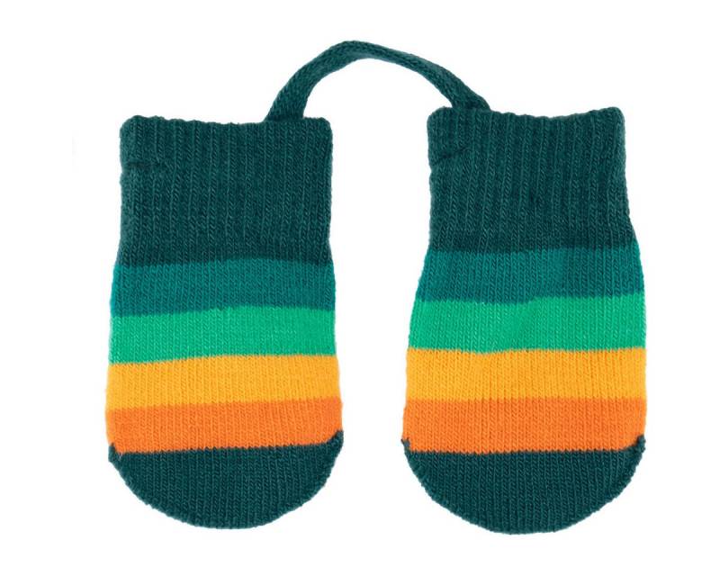 Villervalla Strickhandschuhe Basic Streifen Unisex Kinder (2-St) Fäustlinge, Fingerhandschuhe, Strickhandschuhe, Handwärmer von Villervalla
