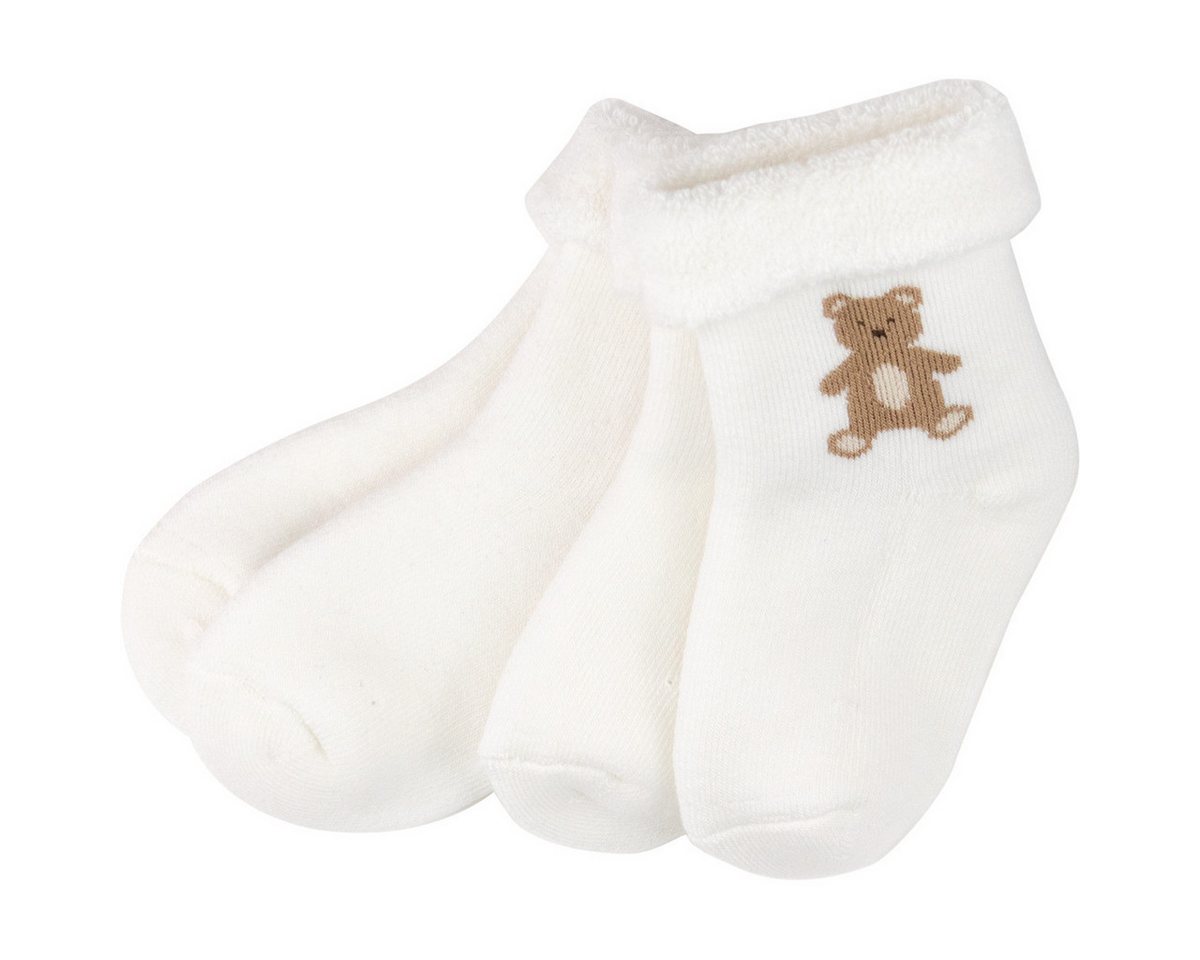 Villervalla Strümpfe Teddy Unisex Kinder (1-Paar) Socken, Söckchen, Halbsocken, Kuschelsocken, Freizeitsocken von Villervalla