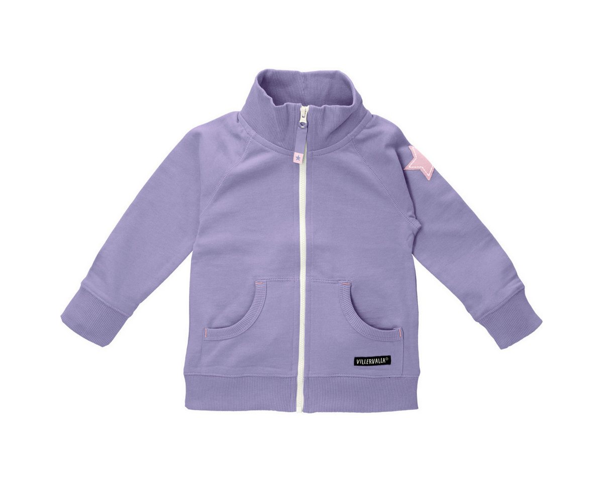 Villervalla Sweatjacke Stern Mädchen Zip Hoodie, Kapuzenjacke, Trainingsjacke, Zip Pullover, Freizeitjacke von Villervalla