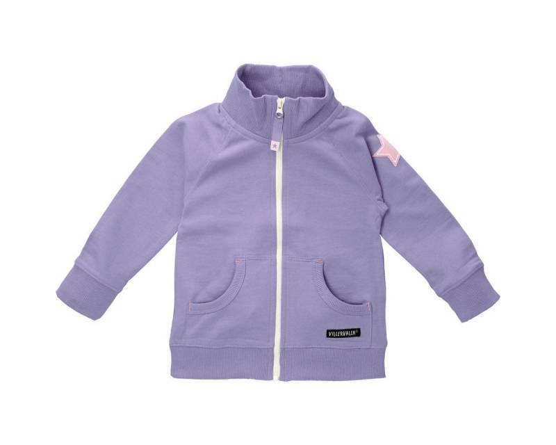 Villervalla Sweatjacke Stern Mädchen Zip Hoodie, Kapuzenjacke, Trainingsjacke, Zip Pullover, Freizeitjacke von Villervalla