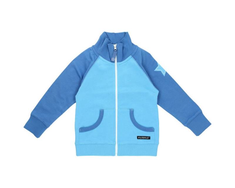 Villervalla Sweatjacke Stern Unisex Kinder Zip Hoodie, Kapuzenjacke, Trainingsjacken, Zip Pullover, Freizeitjacke von Villervalla