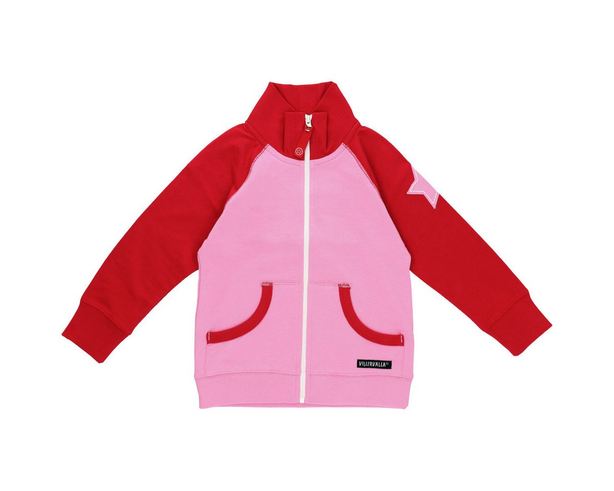 Villervalla Sweatjacke Stern Unisex Kinder Zip Hoodie, Kapuzenjacke, Trainingsjacken, Zip Pullover, Freizeitjacke von Villervalla