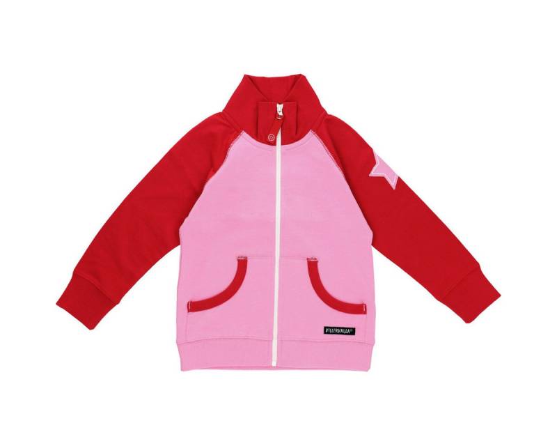 Villervalla Sweatjacke Stern Unisex Kinder Zip Hoodie, Kapuzenjacke, Trainingsjacken, Zip Pullover, Freizeitjacke von Villervalla