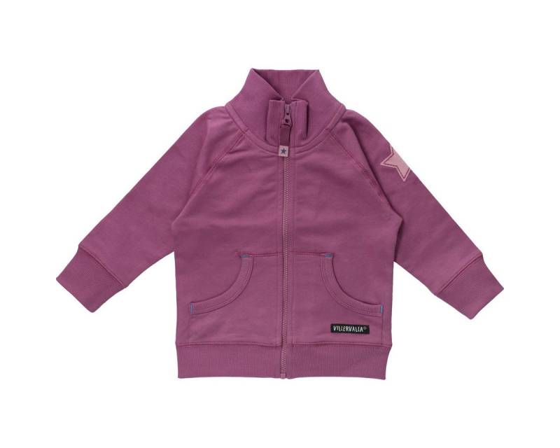 Villervalla Sweatjacke Stern Mädchen Zip Hoodie, Kapuzenjacke, Trainingsjacke, Zip Pullover, Freizeitjacke von Villervalla
