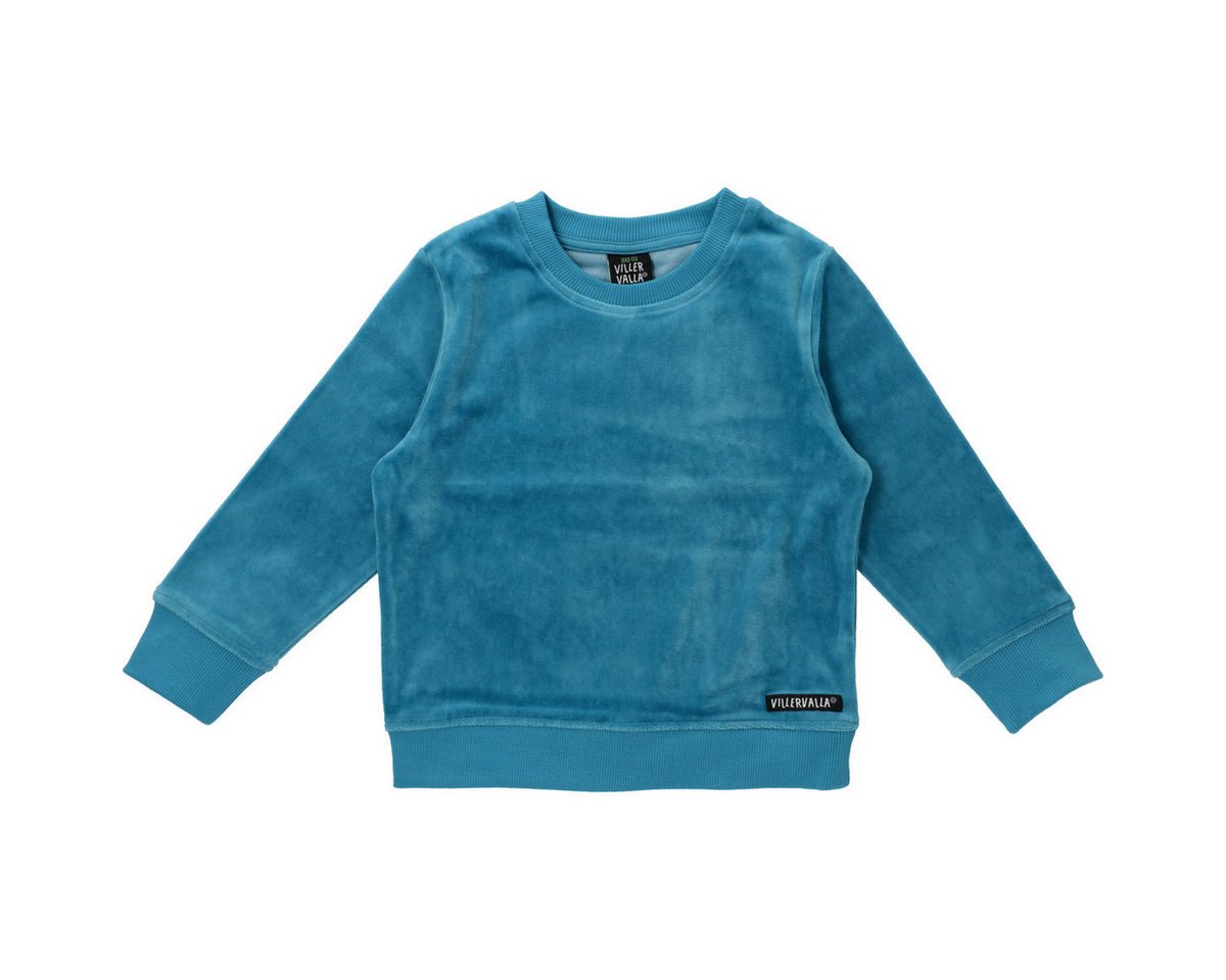 Villervalla Sweatshirt Velour Unisex Kinder Pullover, Shirt, Sweater, Langarmshirt, Dress von Villervalla