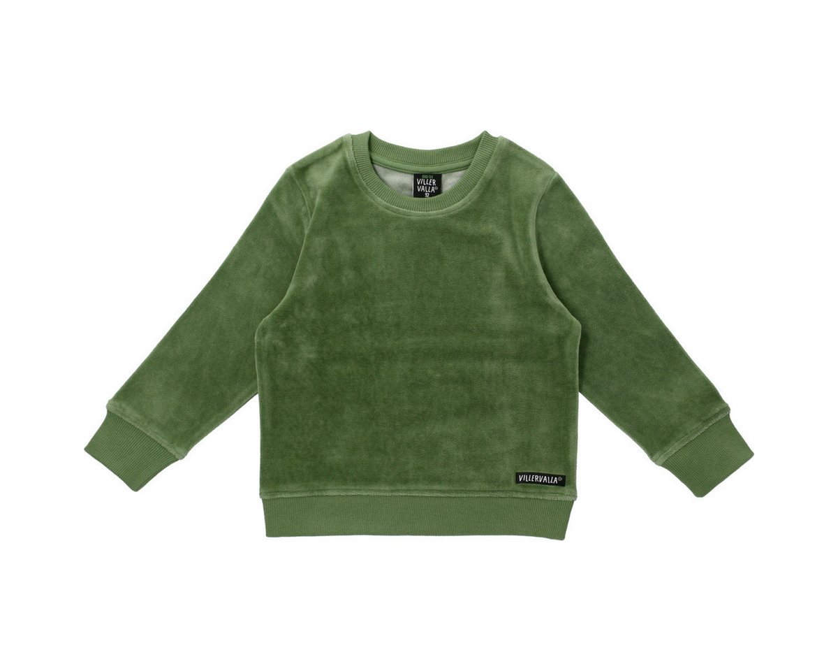 Villervalla Sweatshirt Velour Unisex Kinder Pullover, Shirt, Sweater, Langarmshirt, Dress von Villervalla
