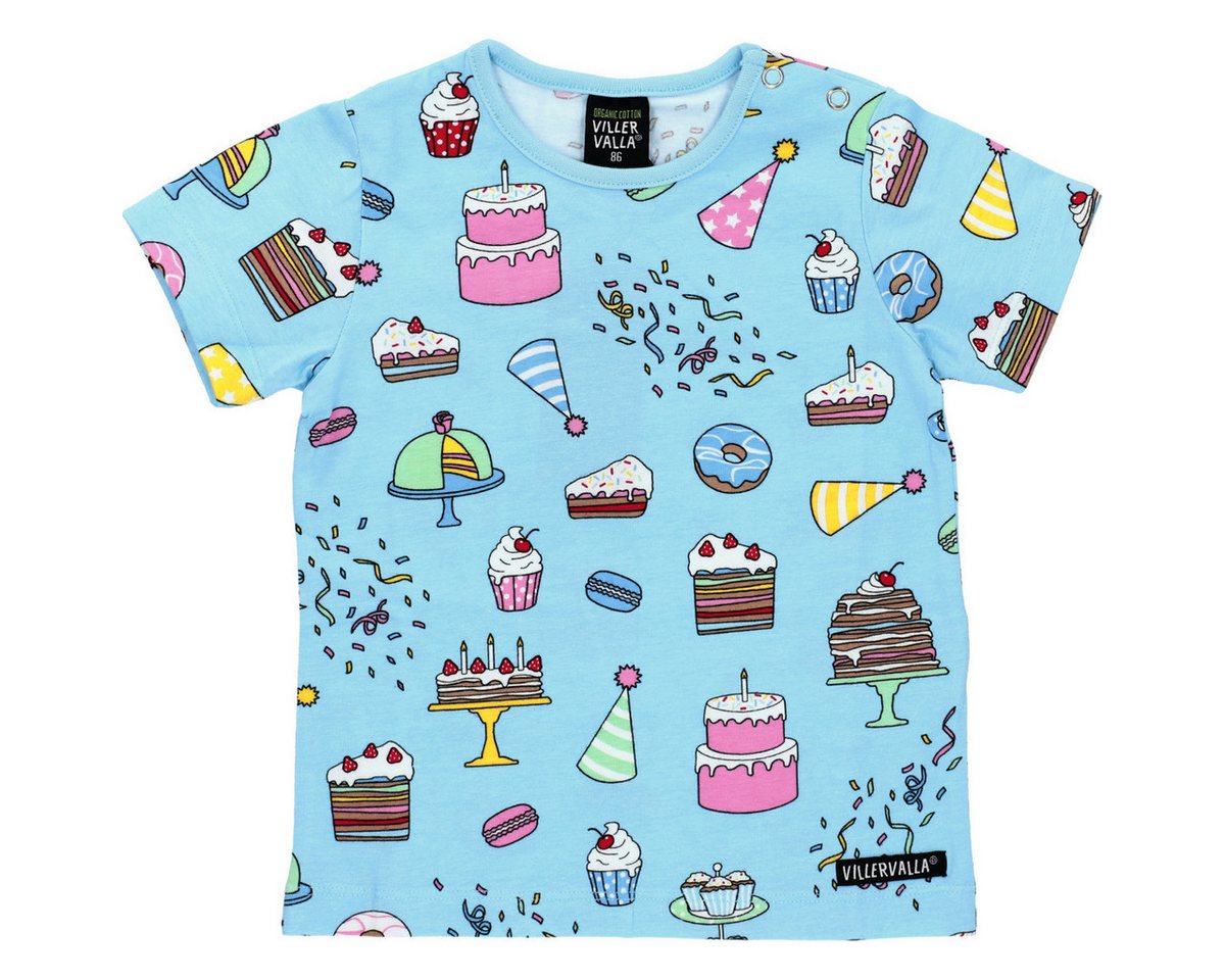 Villervalla T-Shirt Geburtstag XT Unisex Kinder (1-tlg) Shirt, Oberteil, Leibchen, Funktionsshirt, Shortsleeve Shirt von Villervalla