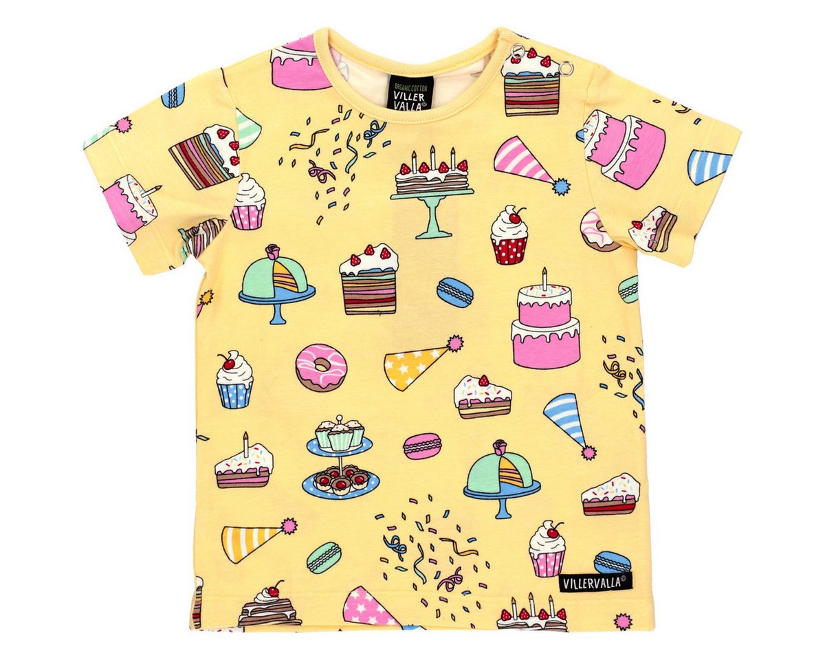 Villervalla T-Shirt Geburtstag XT Unisex Kinder (1-tlg) Shirt, Oberteil, Leibchen, Funktionsshirt, Shortsleeve Shirt von Villervalla