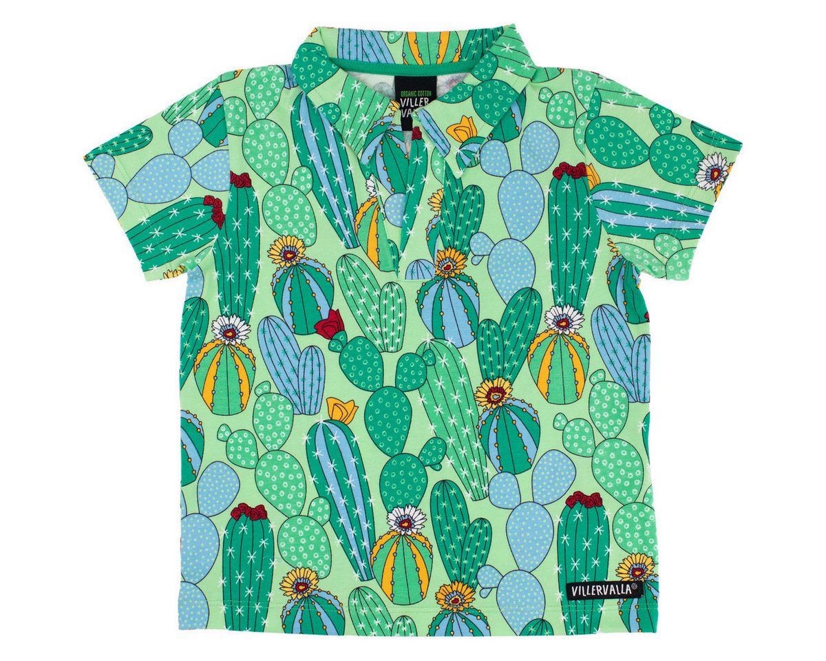 Villervalla T-Shirt Kaktus XT Unisex Kinder (1-tlg) Shirt, Oberteil, Leibchen, Funktionsshirt, Shortsleeve Shirt von Villervalla