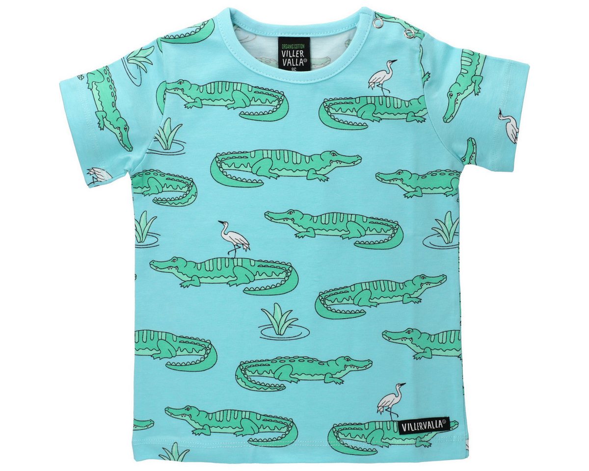 Villervalla T-Shirt Tiere Unisex Kinder (1-tlg) Shirt, Oberteil, Leibchen, Funktionsshirt, Shortsleeve Shirt von Villervalla