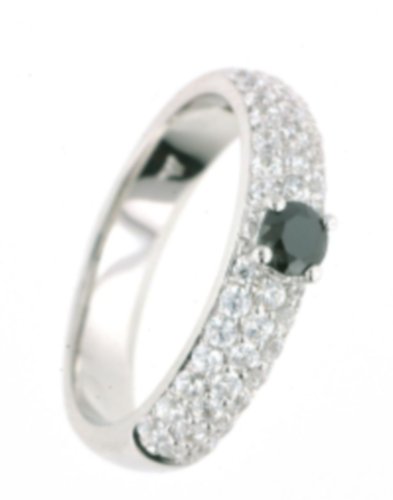 Vilma Righi Damen-Ring mit Zirkonia Silber 925/rhodiniert Gr. 52 von Vilma Righi