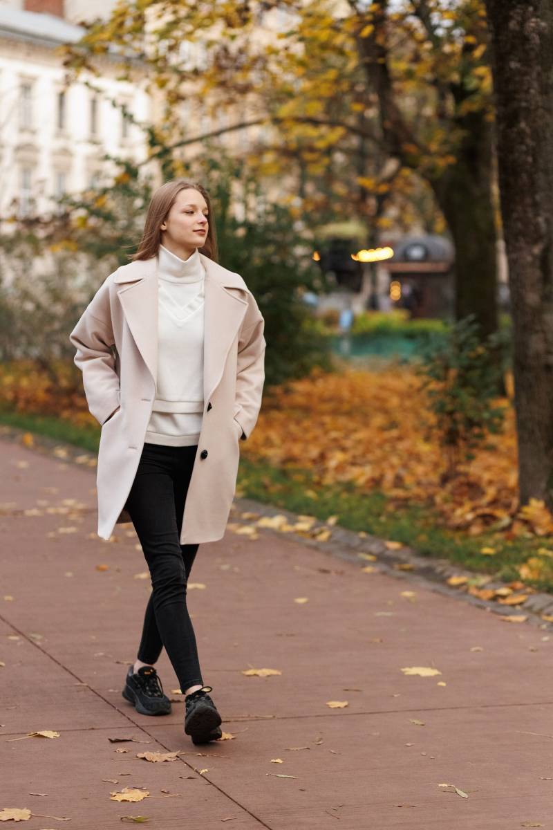 Wrap Up in Style Oversized Wolljacke Für Den Herbst/Winter von VilniIdeas