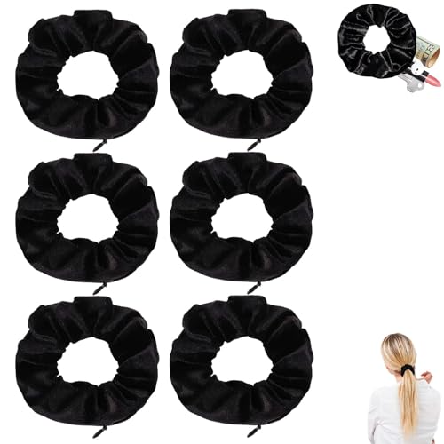 6 Stück Haargummi Mit Reißverschluss, Reise Gadgets Frauen Urlaub Gadgets Strand Aufbewahrung Wertsachen Geldversteck Strand Geldversteck Urlaub Für Wertsachen Versteck von Vimmvid