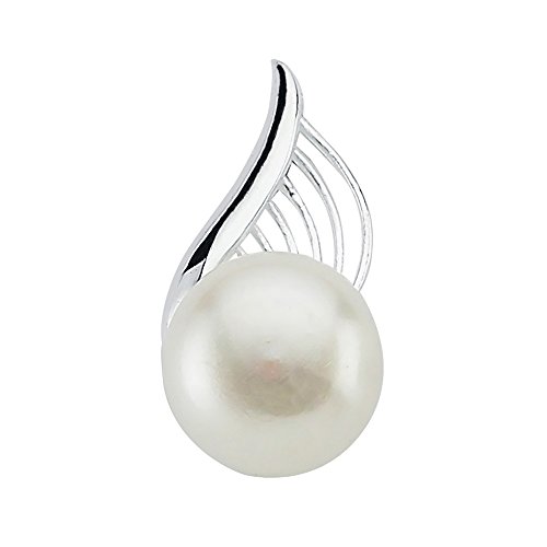 Vinani Anhänger Flügel mit Süßwasserzuchtperle elegant glänzend Sterling Silber 925 Natur Perle Note 2APT-EZ von Vinani