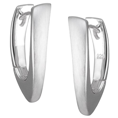 VINANI Klapp-Creolen aus 925 Sterling Silber I Nickelfreie Ohrringe für Damen I Mattierte & glänzende Oberfläche mit Anlaufschutz I Allergikerfreundlich I Handarbeit in Juweliersqualität I CPGS VINANI Klapp-Creolen aus 925 Sterling Silber I Nickelfreie Ohrringe für Damen I Mattierte & glänzende Oberfläche mit Anlaufschutz I Allergikerfreundlich I Handarbeit in Juweliersqualität I CPGS von Vinani