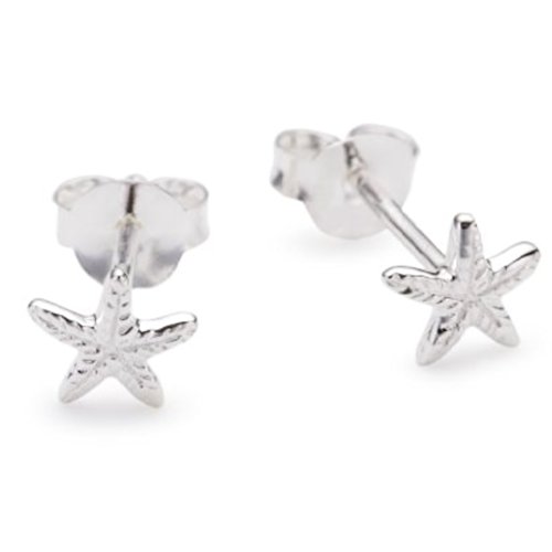 Vinani Ohrstecker Seestern Sterling Silber 925 Ohrringe ORO von Vinani