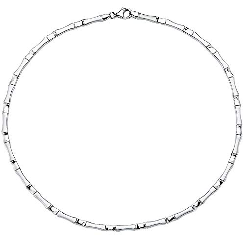 Vinani Kollier klassisch mattiert glänzend 925 Sterling Silber Collier 2KPM von Vinani