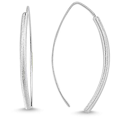 Vinani Ohrhänger Design V Form gebogen gebürstet 925 Sterling Silber Ohrringe 2OHY Vinani Ohrhänger Design V Form gebogen gebürstet 925 Sterling Silber Ohrringe 2OHY von Vinani
