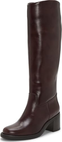 Vince Camuto Damen Amree4 Kniehohe Stiefel, Extra breite Wade aus Mahagoni, 38.5 EU Weit Vince Camuto Damen Amree4 Kniehohe Stiefel, Extra breite Wade aus Mahagoni, 38.5 EU Weit von Vince Camuto