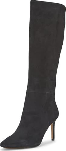 Vince Camuto Damen Arendie Knee-high Boot Kniehohe Stiefel, Schwarzes Wildleder, 38 EU Vince Camuto Damen Arendie Knee-high Boot Kniehohe Stiefel, Schwarzes Wildleder, 38 EU von Vince Camuto