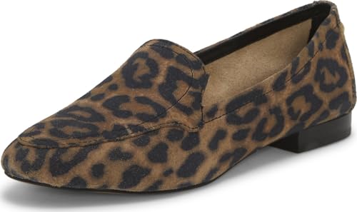 Vince Camuto Damen Cintha Flacher Slipper, Wildleder mit Leopardenmuster, 37 EU von Vince Camuto