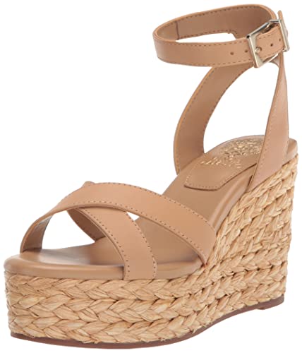 Vince Camuto Damen Fettana Keilsandale, Sandstein, 37 EU von Vince Camuto