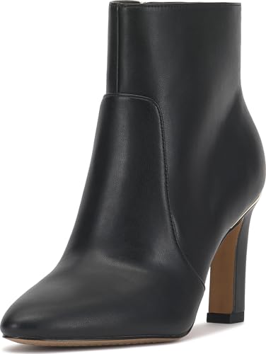 Vince Camuto Damen Greer Stiefelette, Schwarz Kunstleder, 38.5 EU von Vince Camuto