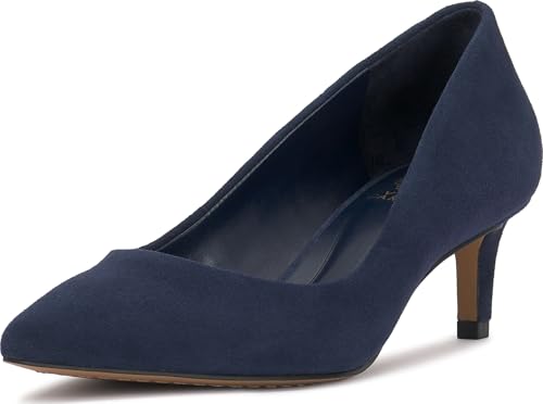 Vince Camuto Damen Kehlia High Heel Pumps, Deep Navy Suede, 41 EU von Vince Camuto
