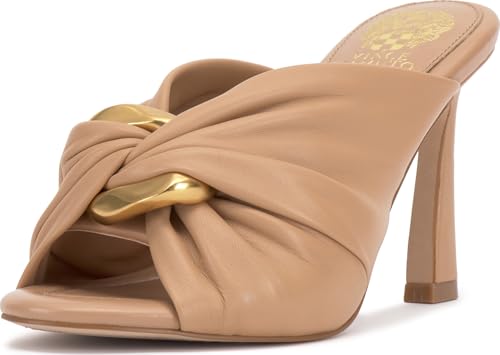 Vince Camuto Damen Patie Sandale mit Absatz, Sandstein, 39 EU von Vince Camuto