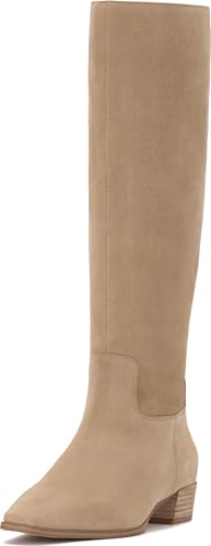 Vince Camuto Damen Pavla2 Kniehohe Stiefel, Tortilla Suede Wide Calf, 42 EU Vince Camuto Damen Pavla2 Kniehohe Stiefel, Tortilla Suede Wide Calf, 42 EU von Vince Camuto