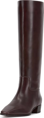 Vince Camuto Damen Pavla4 Kniehohe Stiefel, Extra breite Wade aus Mahagoni, 40 EU Weit von Vince Camuto