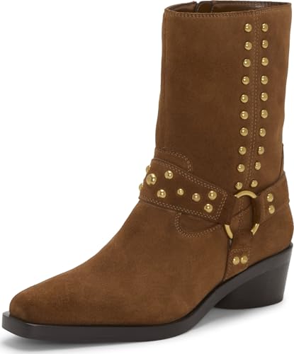 Vince Camuto Damen Roista Motorradstiefel, Burnt Sugar Suede, 37 EU Vince Camuto Damen Roista Motorradstiefel, Burnt Sugar Suede, 37 EU von Vince Camuto