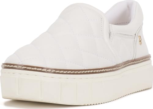 Vince Camuto Damen Romie Sneaker, Bianco Leder, 42 EU Vince Camuto Damen Romie Sneaker, Bianco Leder, 42 EU von Vince Camuto