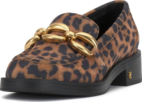 Vince Camuto Damen Sayer Flacher Slipper, Wildleder mit Leopardenmuster, 39.5 EU Vince Camuto Damen Sayer Flacher Slipper, Wildleder mit Leopardenmuster, 39.5 EU von Vince Camuto