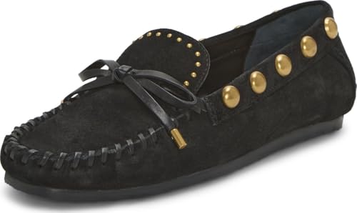 Vince Camuto Damen Sennett Flacher Slipper, Schwarzes Wildleder, 37.5 EU Vince Camuto Damen Sennett Flacher Slipper, Schwarzes Wildleder, 37.5 EU von Vince Camuto